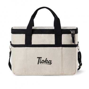 Logotrade promotional gift image of: VINGA Volonne AWARE™ recycled canvas cooler basket